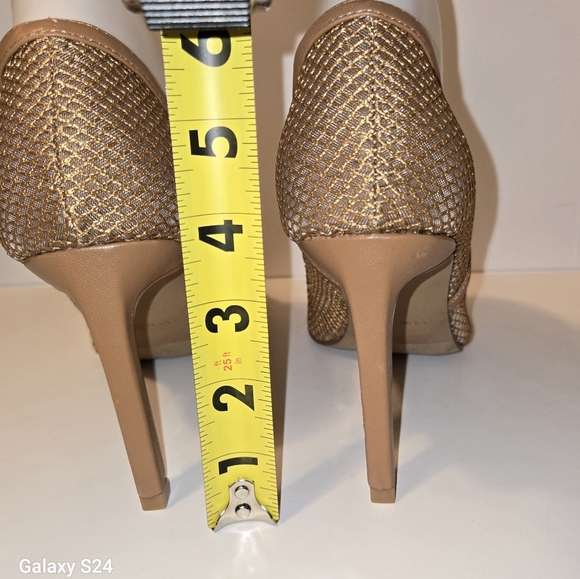 Open Edit Mesh Pump  (Daria) Brown Size 7.5 New - Picture 5 of 7